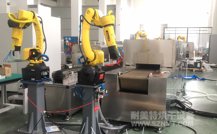 NMT-ZP-108 疫苗玻璃瓶小型預(yù)熱加固化自動裝配線(蘇州?？松?